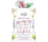 Fenjal Miss Floral Fantasy shower gel 75 ml + body lotion 75 ml + cosmetic bag, cosmetic set