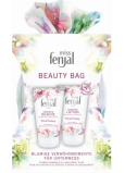 Fenjal Miss Floral Fantasy shower gel 75 ml + body lotion 75 ml + cosmetic bag, cosmetic set