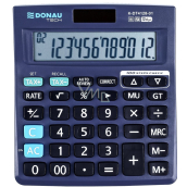 Donau Tech Office Calculator 12-digit Black 110 x 122 x 27 mm
