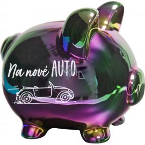 Albi Rainbow piggy money box For a new car 15 cm x 12.5 cm x 13 cm