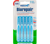 Biorepair Super Fine Interdental Brushes 0.6 mm Light Blue 5 Pieces