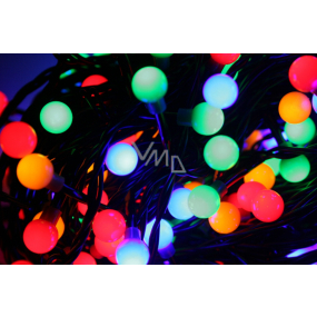 Emos Lighting Christmas colored balls 20 m, 200 LED + 5 m power cable