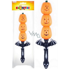Rappa Halloween Pumpkin wand glowing with a sound effect 43 cm