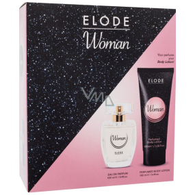 Elode Woman eau de parfum for women 100 ml + body lotion 200 ml, gift set for women