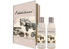 Bohemia Gifts O grandfather shower gel 200 ml + hair shampoo 200 ml, book cosmetic set