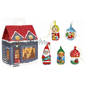 Albi Snow Cottage with chocolate figures 60 g