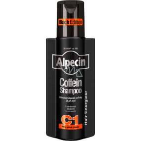 Alpecin Coffein C1 Black Edition caffeine shampoo slows hair loss and strengthens hair roots 250 ml