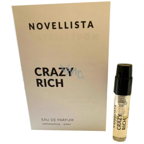 Novellista Crazy Rich eau de parfum for women 1,2 ml with spray, vial