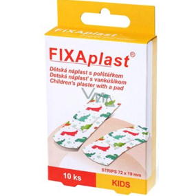 Fixaplast Kids waterproof patch for children 72 mm x 19 mm 10 pieces