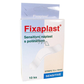 Fixaplast Sensitive Strips textile breathable patch 72 mm x 19 mm 10 pieces