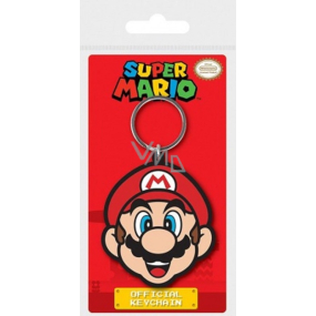 Epee Merch Super Mario Keychain rubber 5 x 6 cm