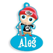 Albi Zipper for jacket, keys, pencil case Ales 1 piece