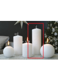 Lima Ice white candle cylinder 70 x 200 mm 1 piece
