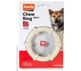 Karlie Flamingo Ring toy for dogs nylon bite with chicken flavour 12 cm