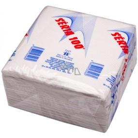 Series 100 Paper napkins white 1 ply 33 x 33 cm 100 pieces