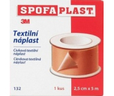 3M Spofaplast 132 spool textile patch 2.5 cm x 5 m