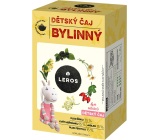 Leros Children's herbal tea balanced herbal mixture with rosehip and chamomile suitable for supplementing the drinking regime of our little ones 20 x 1.8 g