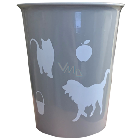 Petra plastic cup with animal print 200 ml