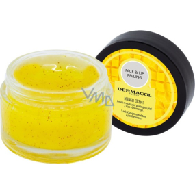 Dermacol Face & Lip Peeling Revitalizing sugar peeling for face and lips 50 g