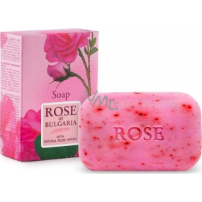 Rose of Bulgaria Natural rose soap with peeling effect 100 g