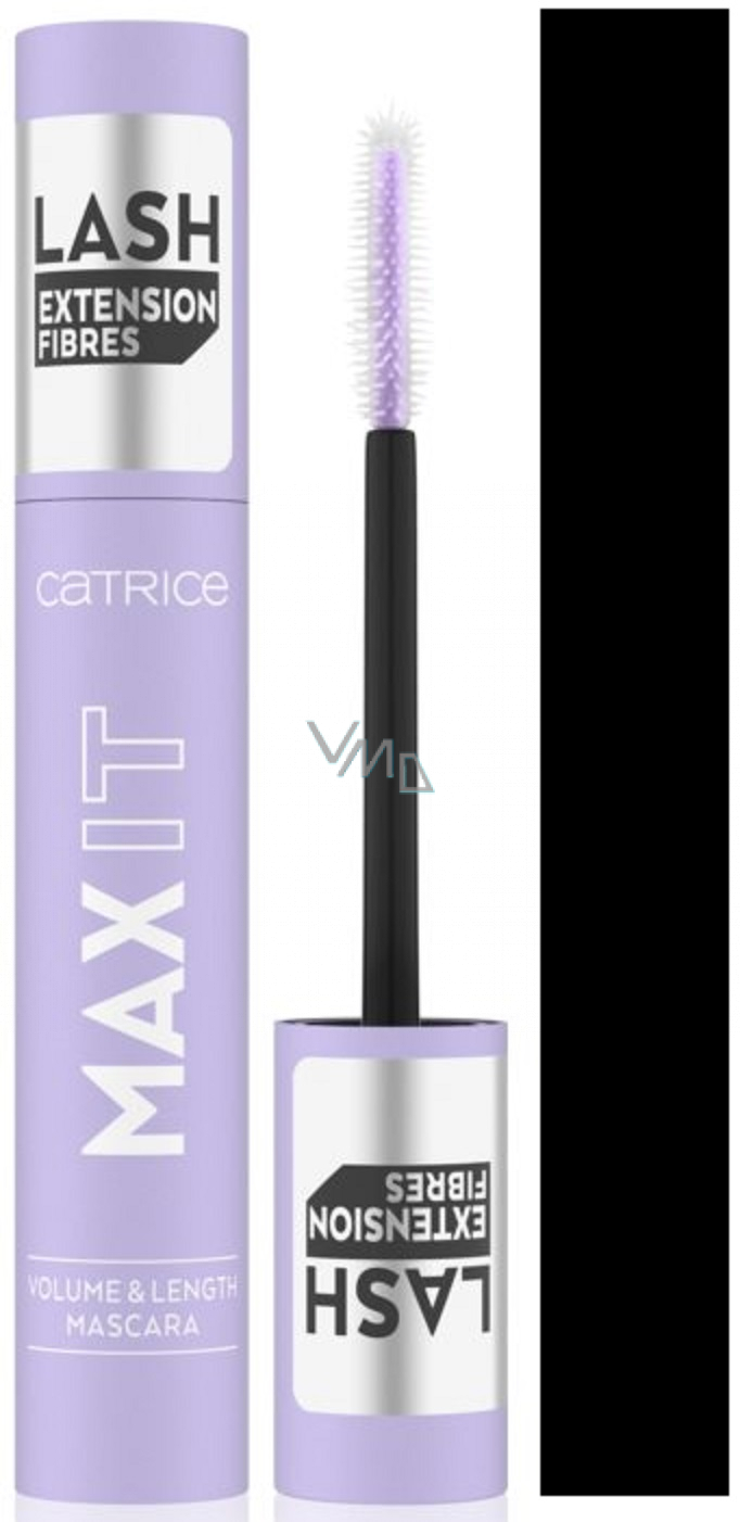 Catrice Max it Volume & Lenght Mascara for lengthening, curling and volume  010 Black 11 ml - VMD parfumerie - drogerie