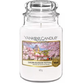 Yankee Candle Sakura Blossom Festival - Festival of sakura scented candle Classic large glass 623 g