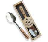 Nekupto Kafetearie spoon Time for tea 14 cm