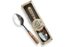 Nekupto Kafetearie spoon Time for tea 14 cm