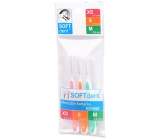 Soft Dent interdental toothbrush curved XS - M, 0,4 - 6 mm 3 pieces