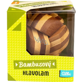 Albi Cerebellum Bamboo puzzle Ball 8,2 x 8,2 x 9 cm