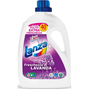 Lanza Freschezza di Lavanda - Fresh Lavender gel liquid detergent for white and coloured laundry 40 doses 2 l
