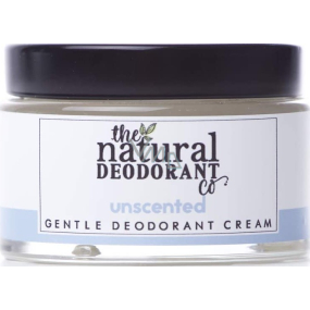 The Natural Deodorant Co. Gentle Deodorant Cream Unscented - Unscented cream deodorant 55 g