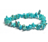 Tyrkenite bracelet elastic chopped natural stone 19 cm, stone of young people, looking for a life goal