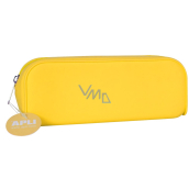 Apli Fluo Pencil case silicone neon yellow 185 x 75 x 55 mm