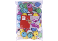 Apli Smileys foam self-adhesive mix of colours and motifs 500 pieces, bag
