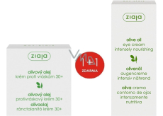 Ziaja Oliva anti-wrinkle cream 30+ 50 ml + Oliva eye cream 15 ml, duopack