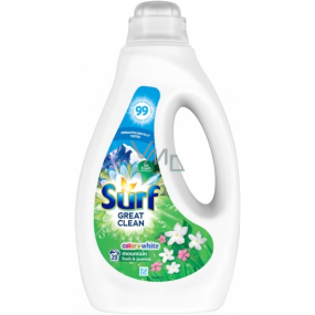 Surf Color & White Mountain Fresh & Jasmine washing gel for coloured and white linen 20 doses 1 l