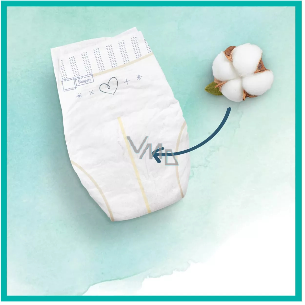 Pampers Harmony Hybrid trial pack - 1 washable diaper and 15 disposable top  sheets Provides your little one with optimal protection!