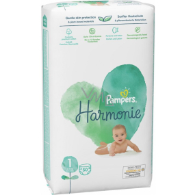 Pampers Harmonie size 1, 2 - 5 kg diaper panties 50 pcs