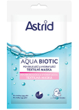Astrid Aqua Biotic invigorating and hydrating textile mask for all skin types 20 ml