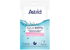 Astrid Aqua Biotic invigorating and hydrating textile mask for all skin types 20 ml