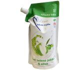 Miléne Green Apple and Olive liquid soap refill 1 l
