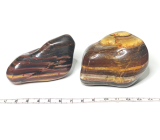 Tiger Eye Tumbled natural stone 220 - 280 g, 1 piece, stone of the sun and earth, brings luck and wealth