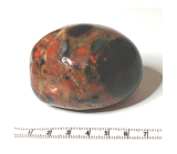 Jasper Brekcie Tumbled natural stone 100 - 160 g, 1 piece, stone of positive energy