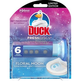 Duck Fresh Discs Floral Moon Toilet gel for hygienic cleanliness and freshness of your toilet 36 ml