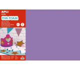Apli Foam paper purple 600 x 400 x 2 mm 5 sheets