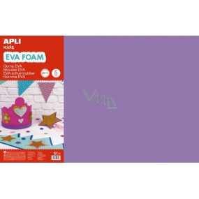 Apli Foam paper purple 600 x 400 x 2 mm 5 sheets