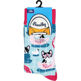 Albi Colored socks universal size Bulldogs 1 pair