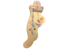 Albi Foot jewellery Flowers with hole 1 piece