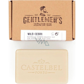 Castelbel Wild Cedar 2in1 solid shampoo for hair and body for men 200 g